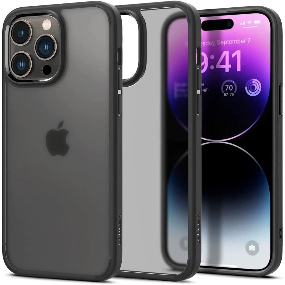 Hurtownia GSM - Etui Spigen Ultra Hybrid Apple iPhone 14 Pro Max Frost Fekete - SPN2533 - {ean13} - Hurt