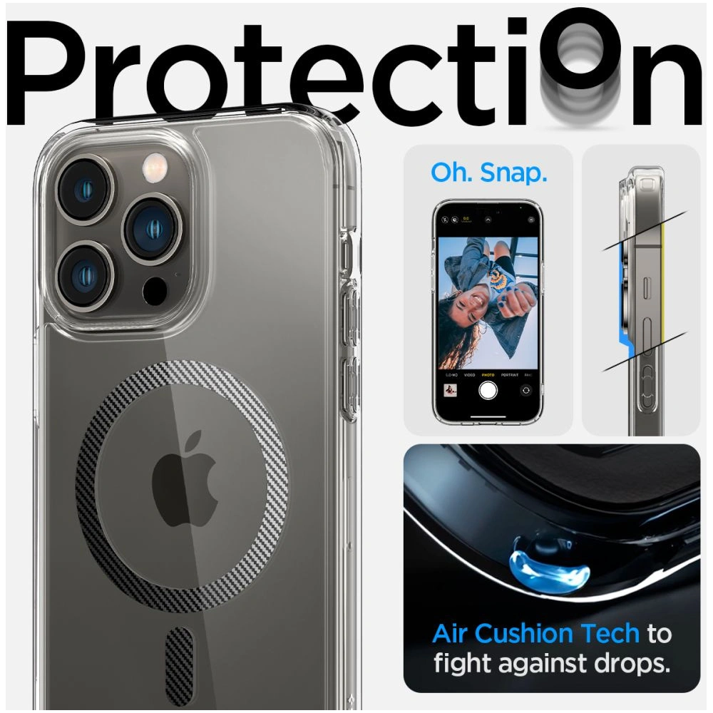 Hurtownia GSM - Case Spigen Ultra Hybrid Mag MagSafe Apple iPhone 14 Pro Max Carbonfaser - SPN2534 - {ean13} - Hurt