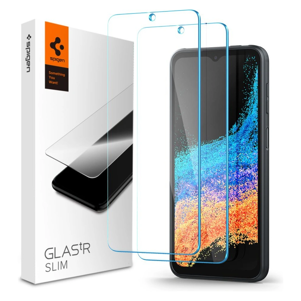 Hurtownia GSM - Sticlă securizată Spigen GLAS.tR Slim Samsung Galaxy Xcover 6 Pro [2 PACK] - SPN2535 - {ean13} - Hurt