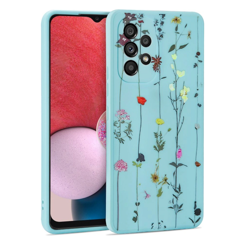 Hurtownia GSM - Etui Tech-Protect Mood Samsung Galaxy A13 LTE Garden Blue - THP1407 - {ean13} - Hurt