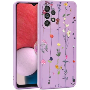 Hurtownia GSM - Etui Tech-Protect Mood Samsung Galaxy A13 LTE Zahradní fialová - THP1408 - {ean13} - Hurt