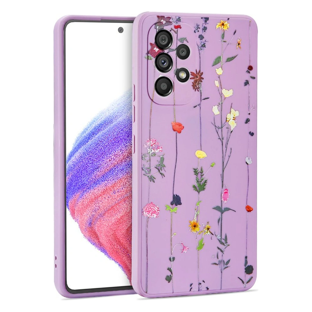 Hurtownia GSM - Etui Tech-Protect Mood Samsung Galaxy A53 5G Zahradní fialová - THP1411 - {ean13} - Hurt