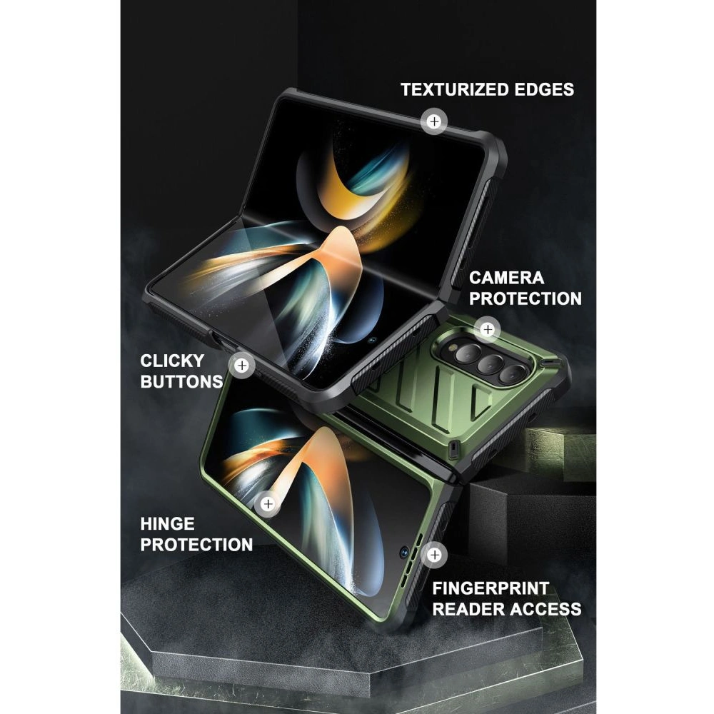 Wholesale Supcase Unicorn Beetle Samsung Galaxy Z Fold 4 Guldan - SPC299 - {ean13} - Hurt