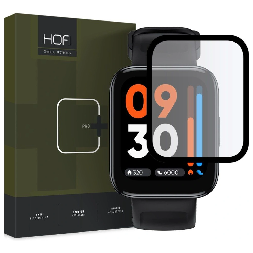 Hurtownia GSM - Hibrid üveg Hofi Hybrid Pro+ Realme Watch 3 Fekete - HOFI285 - {ean13} - Hurt