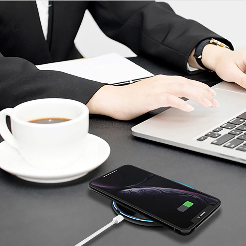 Hurtownia GSM - Vezeték nélküli töltő Tech-Protect QI15W-C1 Wireless Charger 15W Fehér - THP1414 - {ean13} - Hurt