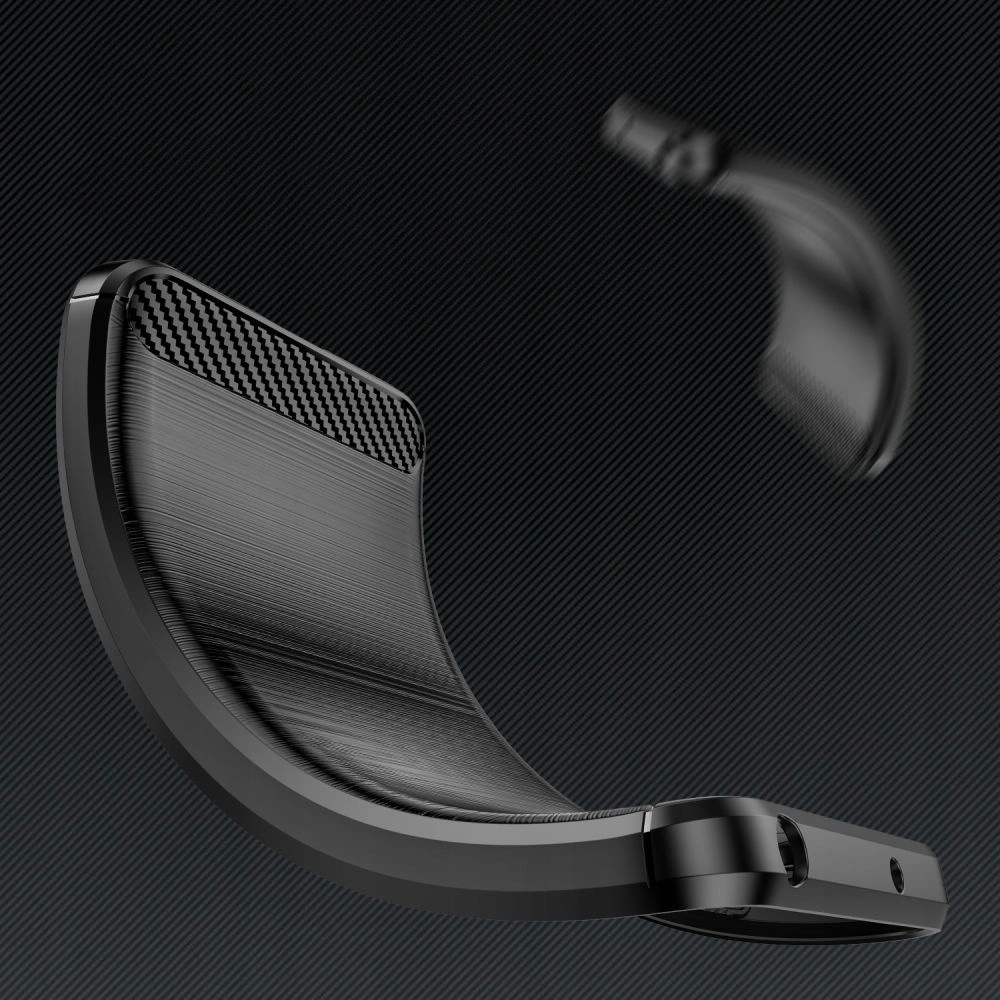 Case Tech-Protect TPUCarbon Xiaomi POCO M5 Schwarz