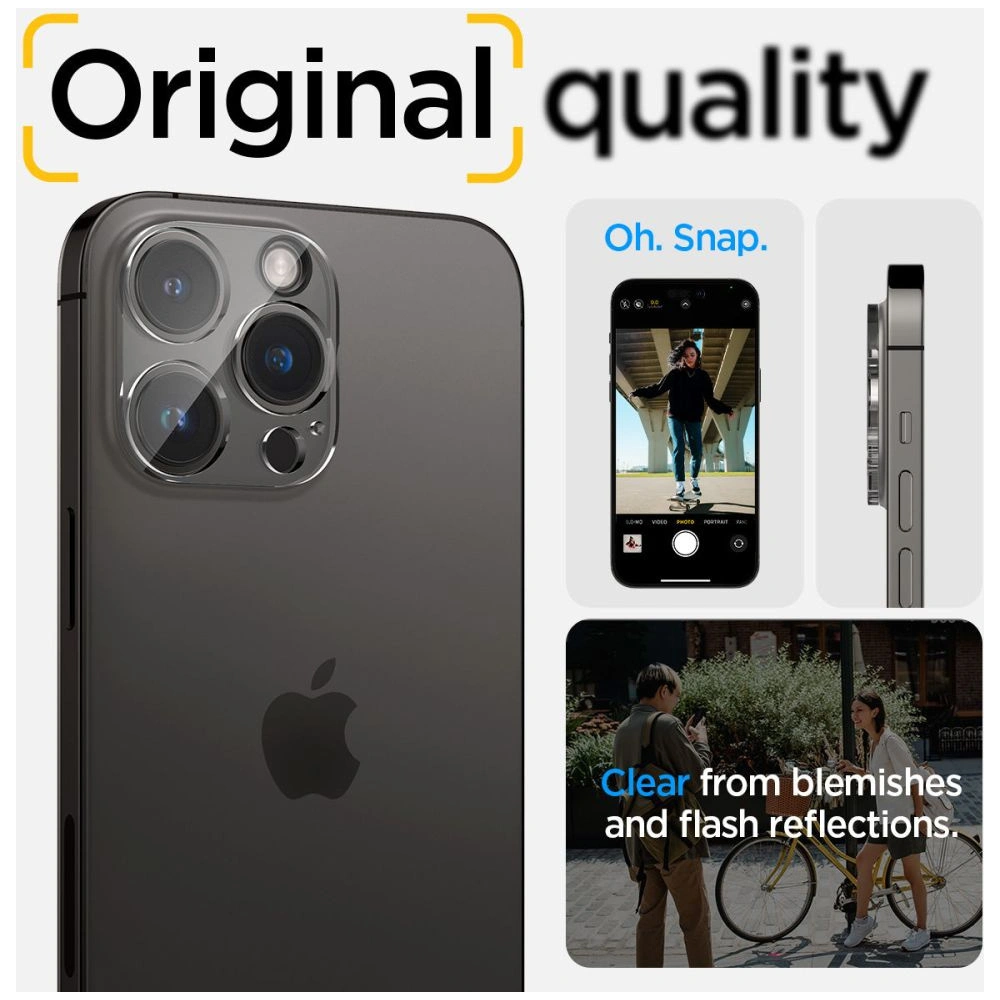 Wholesale Spigen Optik.tr Camera Protector Apple iPhone 14 Pro/14 Pro Max Crystal Clear [2 PACK] - SPN2536 - {ean13} - Hurt