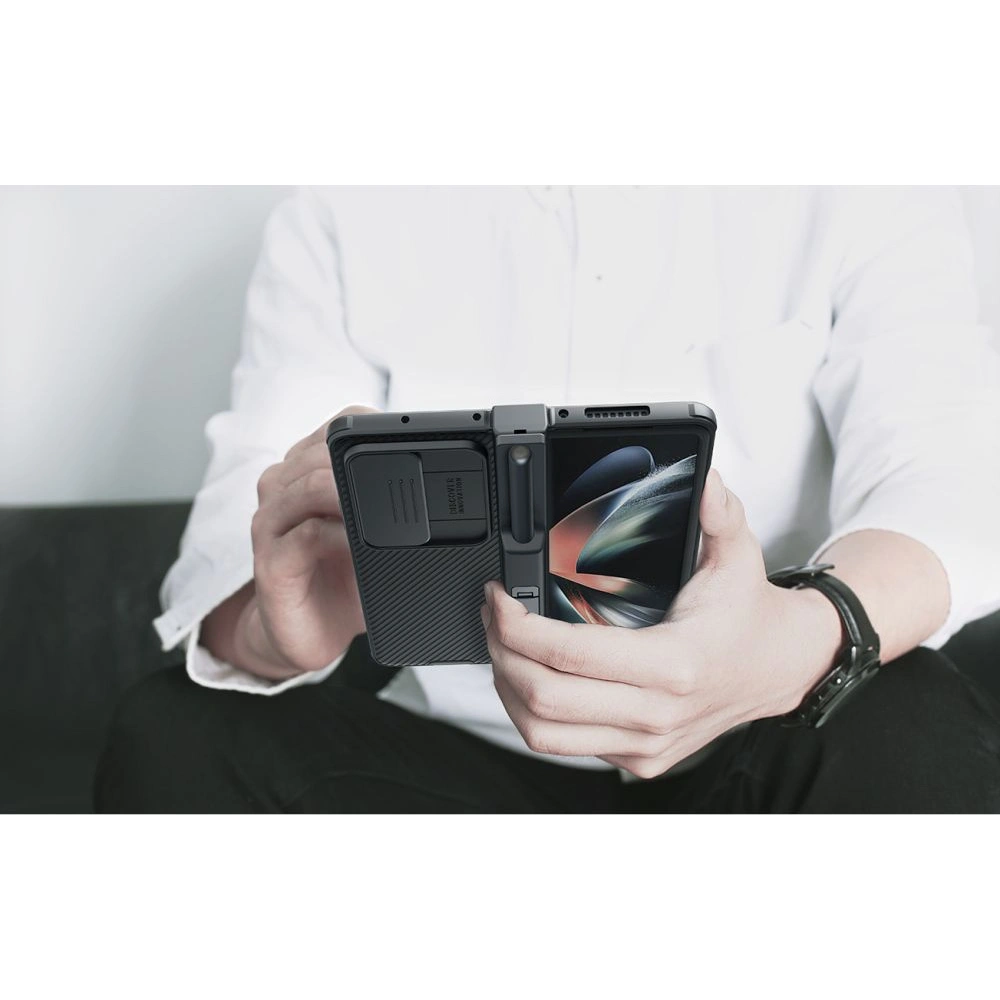 Wholesale Nillkin Camshield Pro Samsung Galaxy Z Fold 4 Black - NLK433 - {ean13} - Hurt