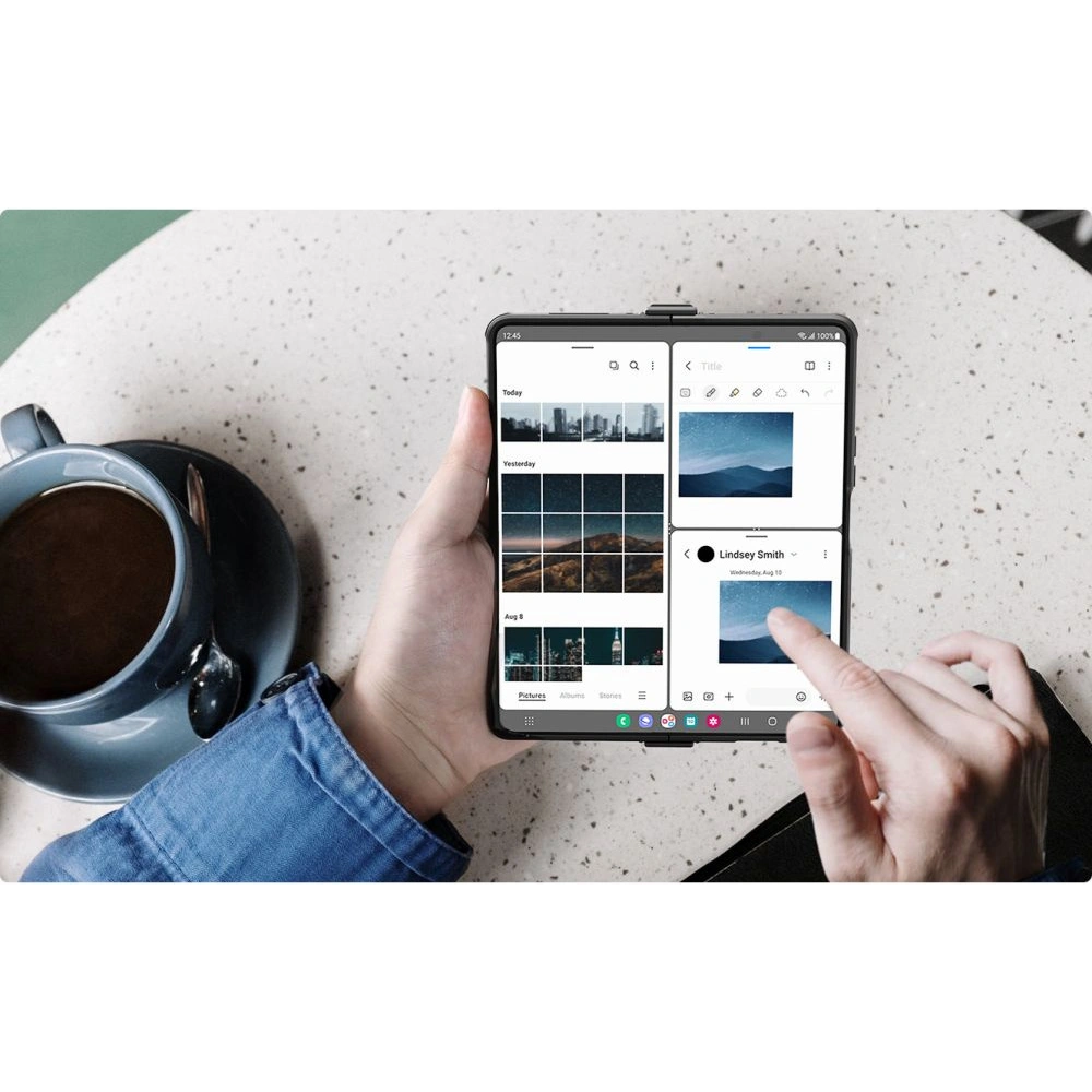 Wholesale Nillkin Camshield Pro Samsung Galaxy Z Fold 4 Black - NLK433 - {ean13} - Hurt