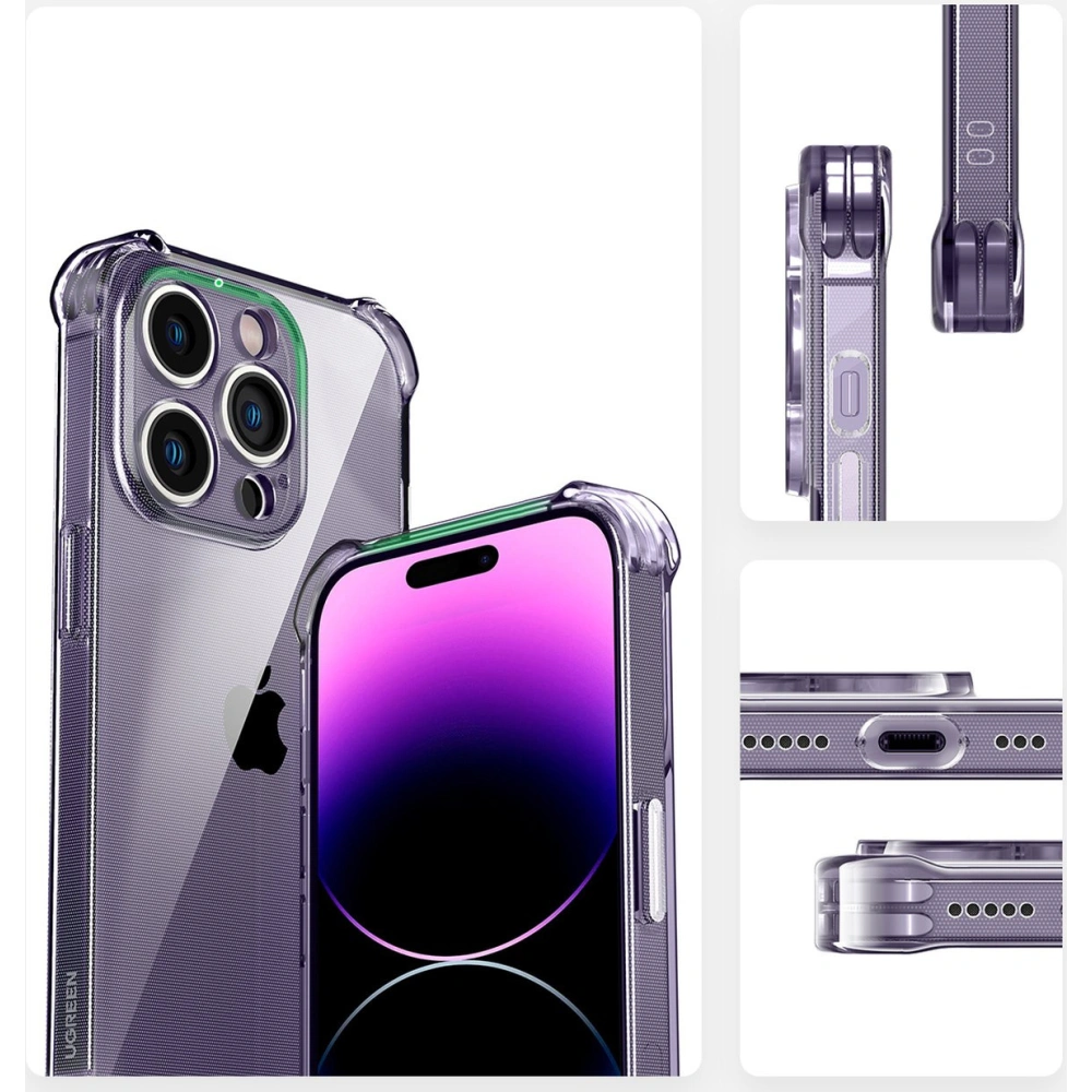 Wholesale UGREEN LP603 Bright Cushion Protective Case Apple iPhone 14 Pro clear - UGR1388 - {ean13} - Hurt