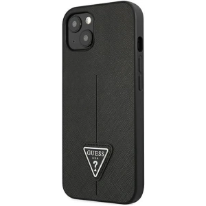 Hurtownia GSM - Etui Guess GUHCP13SPSATLK Apple iPhone 13 mini fekete/black hardcase Saffiano Triangle Logo - GUE2068 - {ean13} - Hurt