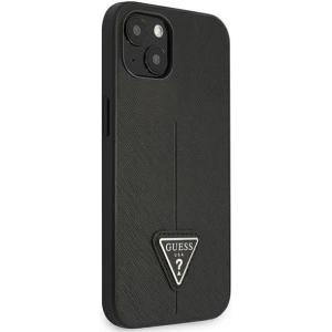 Hurtownia GSM - Etui Guess GUHCP13SPSATLK Apple iPhone 13 mini fekete/black hardcase Saffiano Triangle Logo - GUE2068 - {ean13} - Hurt
