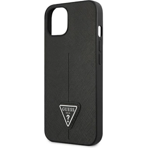 Hurtownia GSM - Etui Guess GUHCP13SPSATLK Apple iPhone 13 mini fekete/black hardcase Saffiano Triangle Logo - GUE2068 - {ean13} - Hurt