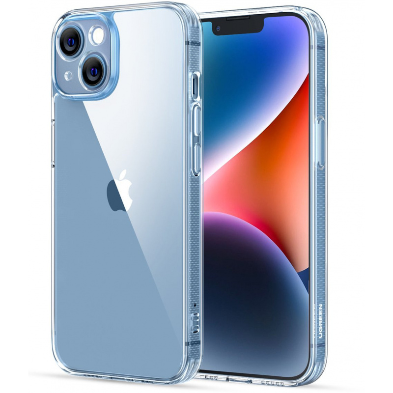 Ugreen Distributor - 6957303899395 - UGR1391 - UGREEN LP618 Classy Clear Enhanced Protective Case Apple iPhone 14 Plus / 15 Plus clear - B2B homescreen