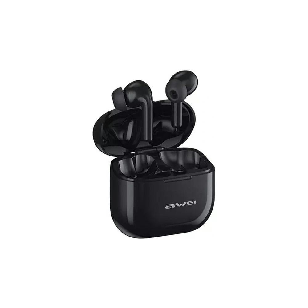 Hurtownia GSM - Sluchátka TWS AWEI T1 Pro Bluetooth 5.3 + dokovací stanice černá/black - AWEI113 - {ean13} - Hurt