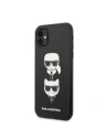 Hurtownia GSM - Etui Karl Lagerfeld KLHCN61SAKICKCBK Apple iPhone 11 černý/black hardcase Saffiano Ikonik Karl&Choupette Head - KLD1093 - {ean13} - Hurt
