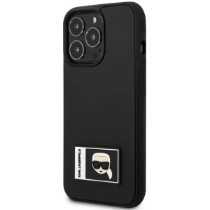 Etui Karl Lagerfeld KLHCP13L3DKPK Apple iPhone 13 Pro czarny/black hardcase Ikonik Patch