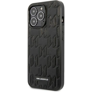 Etui Karl Lagerfeld KLHCP13LMNMP1K Apple iPhone 13 Pro hardcase czarny/black Monogram Plaque