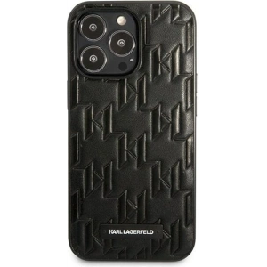 Etui Karl Lagerfeld KLHCP13LMNMP1K Apple iPhone 13 Pro hardcase czarny/black Monogram Plaque