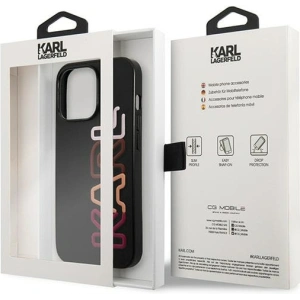 Etui Karl Lagerfeld KLHCP13LPCOBK Apple iPhone 13 Pro czarny/black hardcase Multipink Brand