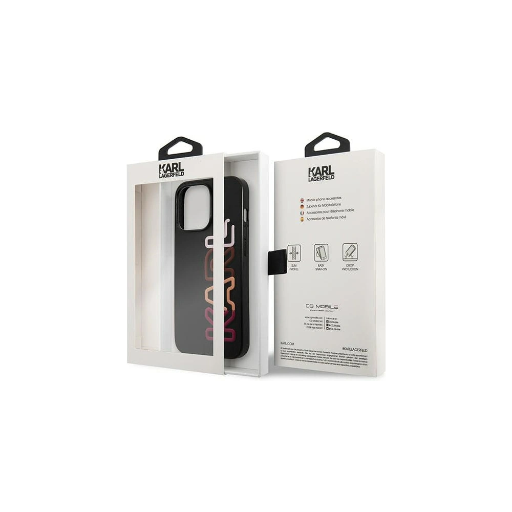 Etui Karl Lagerfeld KLHCP13LPCOBK Apple iPhone 13 Pro czarny/black hardcase Multipink Brand