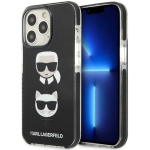 Etui Karl Lagerfeld KLHCP13LTPE2TK Apple iPhone 13 Pro hardcase czarny/black Karl&Choupette Head