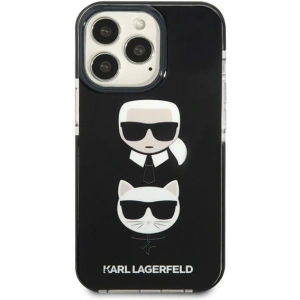 Etui Karl Lagerfeld KLHCP13LTPE2TK Apple iPhone 13 Pro hardcase czarny/black Karl&Choupette Head