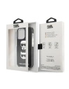 Etui Karl Lagerfeld KLHCP13LTPE2TK Apple iPhone 13 Pro hardcase czarny/black Karl&Choupette Head