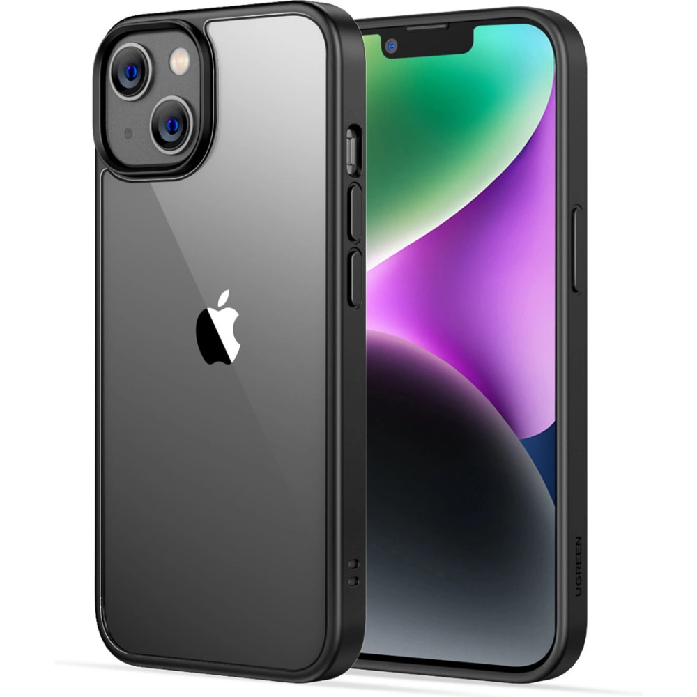 Hurtownia GSM - Etui UGREEN LP622 Classy Clear Enhanced Protective Case Apple iPhone 14 Plus / 15 Plus czarne - UGR1395 - {ean13} - Hurt