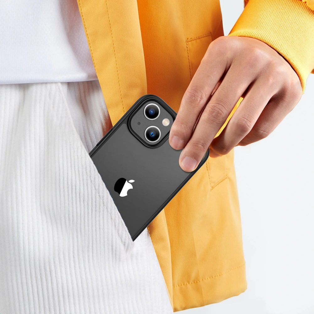 Hurtownia GSM - UGREEN LP622 Elegáns Átlátszó Fejlett Védőtok Apple iPhone 14 Plus / 15 Plus fekete - UGR1395 - {ean13} - Hurt