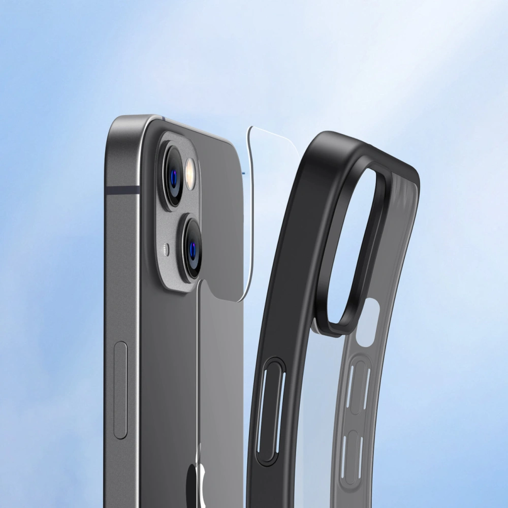 Hurtownia GSM - UGREEN LP622 Elegáns Átlátszó Fejlett Védőtok Apple iPhone 14 Plus / 15 Plus fekete - UGR1395 - {ean13} - Hurt