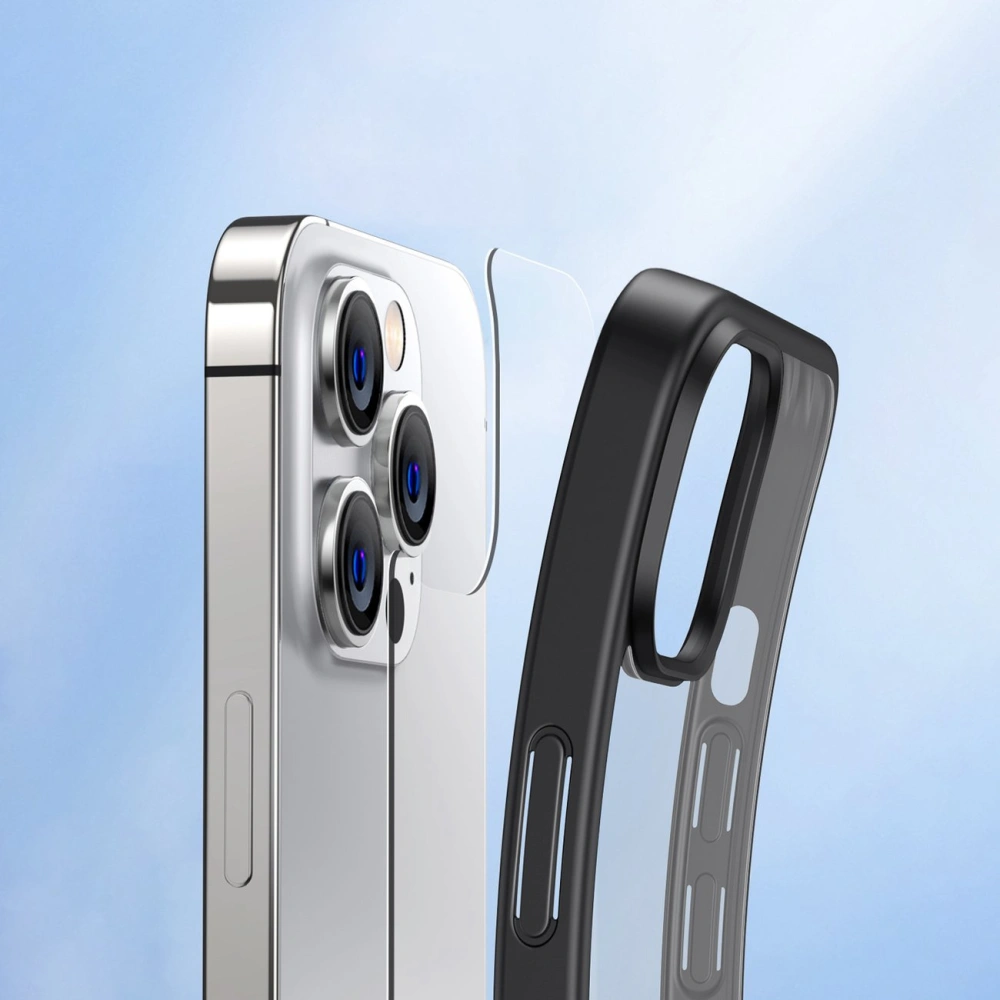 Hurtownia GSM - UGREEN LP624 Elegáns Átlátszó Fokozott Védőtok Apple iPhone 14 Pro Max fekete - UGR1397 - {ean13} - Hurt