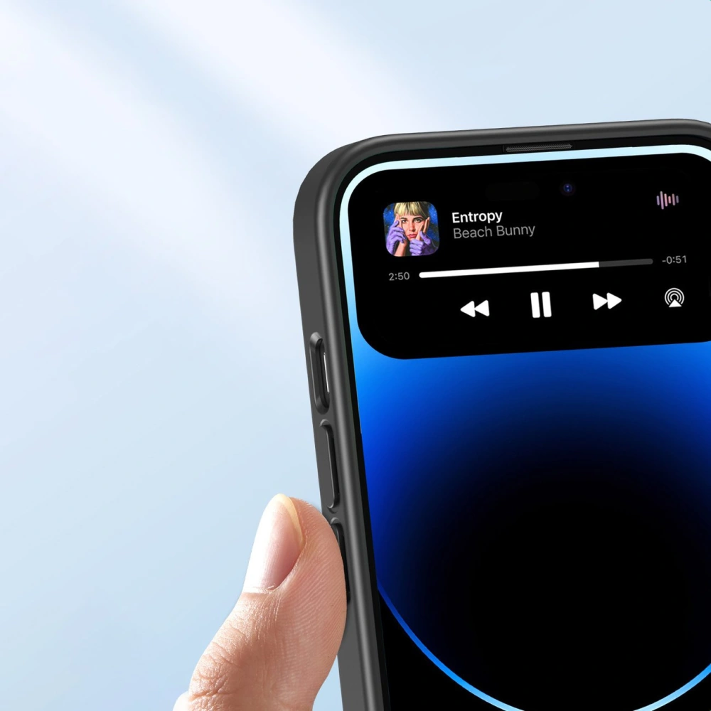 Hurtownia GSM - UGREEN LP624 Elegáns Átlátszó Fokozott Védőtok Apple iPhone 14 Pro Max fekete - UGR1397 - {ean13} - Hurt