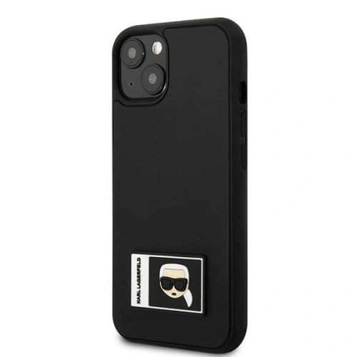 Etui Karl Lagerfeld KLHCP13S3DKPK Apple iPhone 13 mini czarny/black hardcase Ikonik Patch