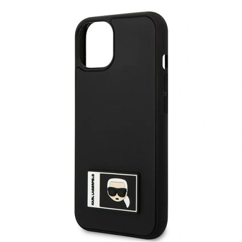 Etui Karl Lagerfeld KLHCP13S3DKPK Apple iPhone 13 mini czarny/black hardcase Ikonik Patch