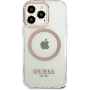 Hurtownia GSM - Etui Guess GUHMP13XHTRMD Apple iPhone 13 Pro Max auriu/gold hard case Metal Outline Magsafe - GUE2079 - {ean13} - Hurt
