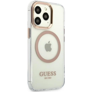 Hurtownia GSM - Etui Guess GUHMP13XHTRMD Apple iPhone 13 Pro Max auriu/gold hard case Metal Outline Magsafe - GUE2079 - {ean13} - Hurt