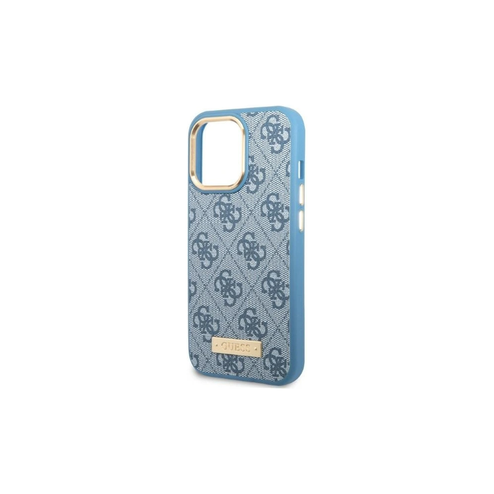Hurtownia GSM - Etui Guess GUHMP13XU4GPRB Apple iPhone 13 Pro Max niebieski/blue hard case 4G Logo Plate MagSafe - GUE2080 - {ean13} - Hurt