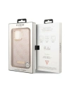 Wholesale Guess GUHMP13XU4GPRP Apple iPhone 13 Pro Max pink hard case 4G Logo Plate MagSafe - GUE2082 - {ean13} - Hurt