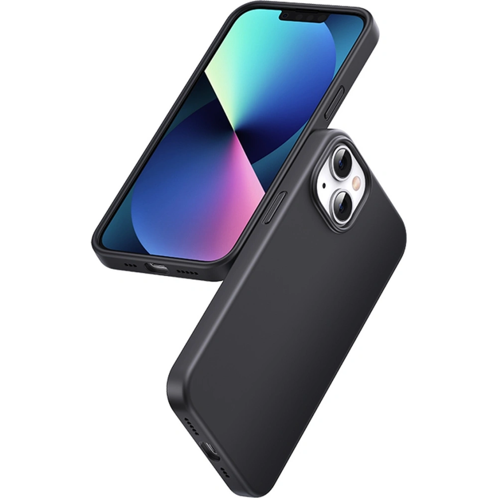 Hurtownia GSM - UGREEN LP626 Silky Silicone Védőtok Apple iPhone 14 Plus / 15 Plus fekete - UGR1399 - {ean13} - Hurt
