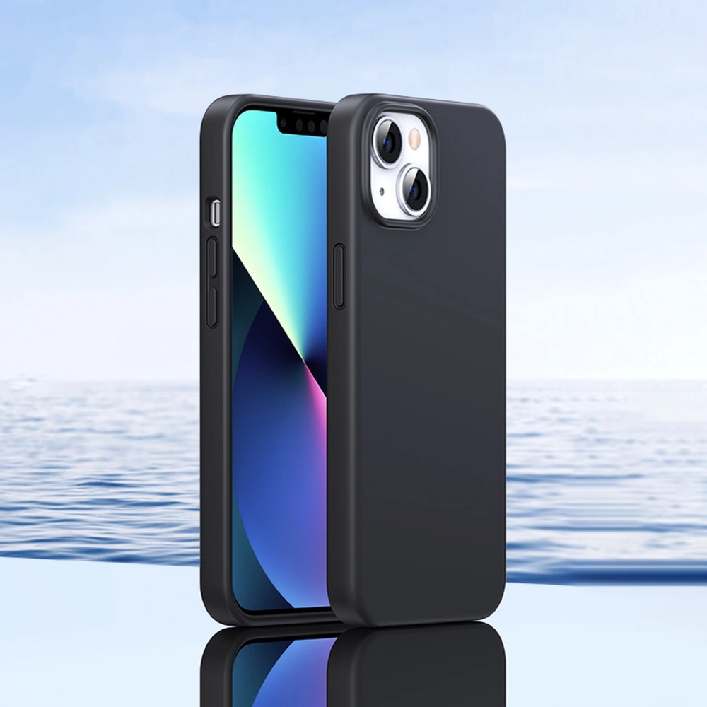 Hurtownia GSM - UGREEN LP626 Silky Silicone Védőtok Apple iPhone 14 Plus / 15 Plus fekete - UGR1399 - {ean13} - Hurt
