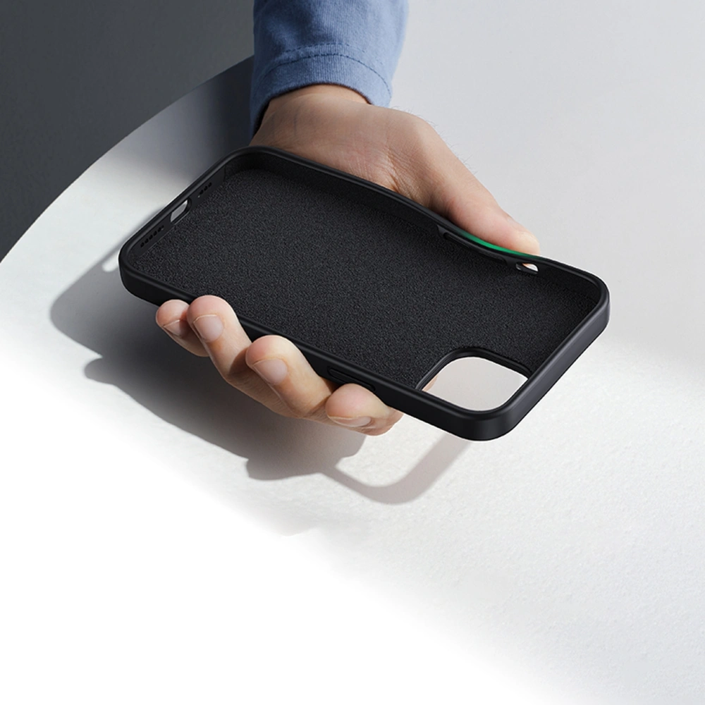 Hurtownia GSM - UGREEN LP626 Silky Silicone Védőtok Apple iPhone 14 Plus / 15 Plus fekete - UGR1399 - {ean13} - Hurt