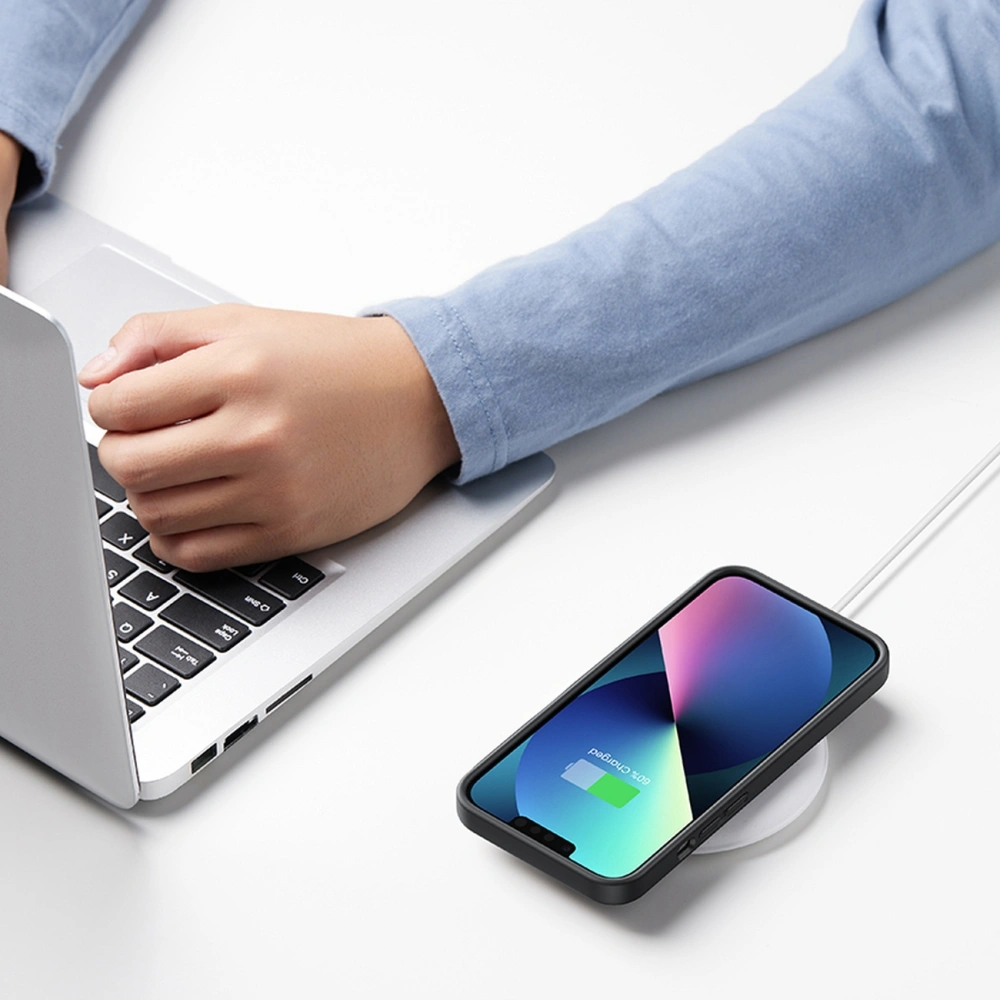 Hurtownia GSM - UGREEN LP626 Silky Silicone Védőtok Apple iPhone 14 Plus / 15 Plus fekete - UGR1399 - {ean13} - Hurt