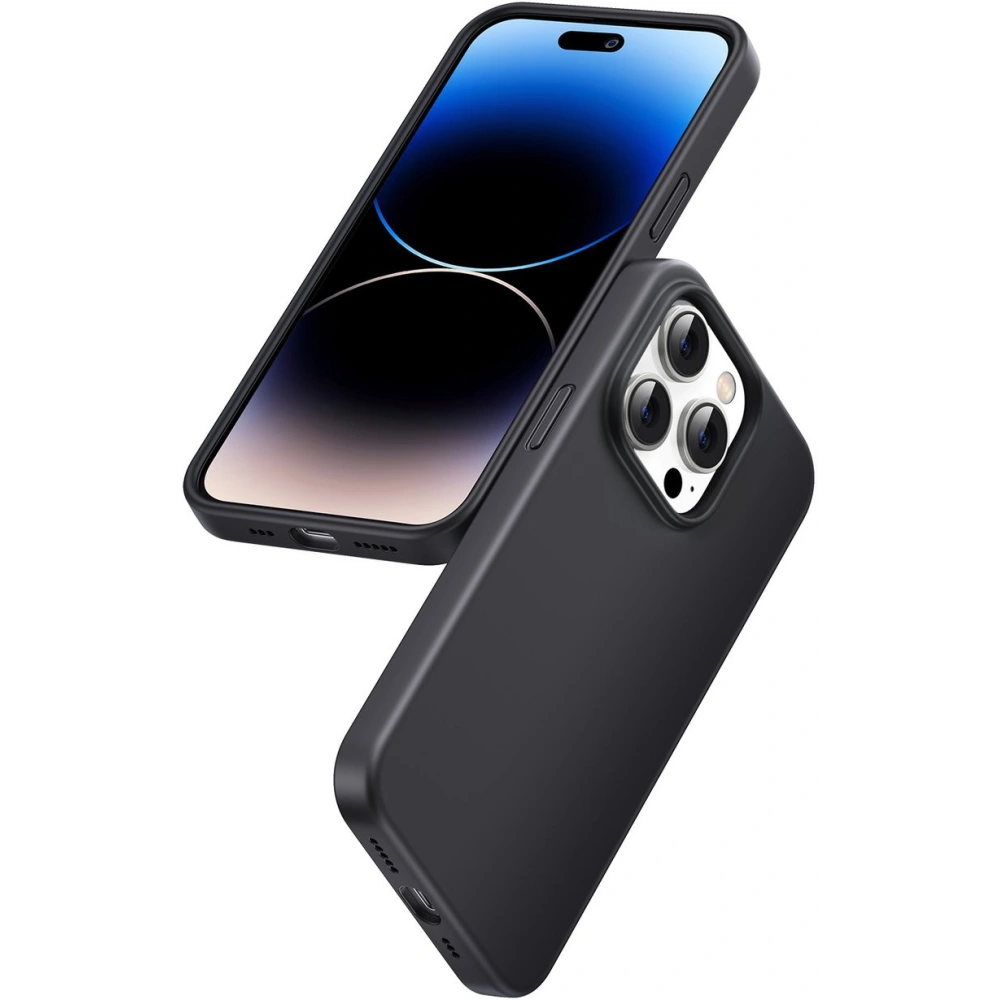 Hurtownia GSM - Etui UGREEN LP627 Silky Silicone Protective Case Apple iPhone 14 Pro černé - UGR1400 - {ean13} - Hurt