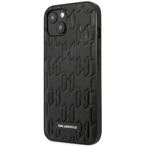 Hurtownia GSM - Etui Karl Lagerfeld KLHCP13SMNMP1K Apple iPhone 13 mini hardcase fekete/black Monogram Plaque - KLD1103 - {ean13} - Hurt