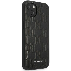 Hurtownia GSM - Etui Karl Lagerfeld KLHCP13SMNMP1K Apple iPhone 13 mini hardcase fekete/black Monogram Plaque - KLD1103 - {ean13} - Hurt
