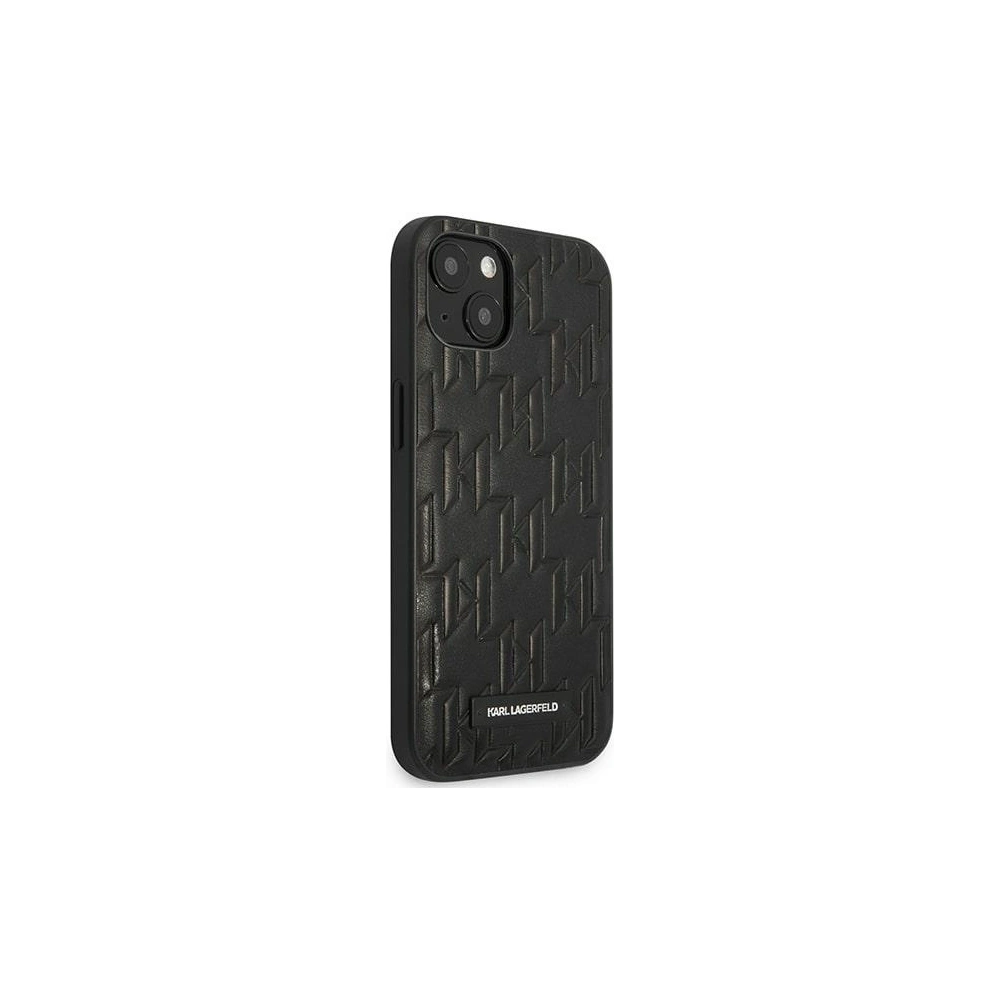 Hurtownia GSM - Etui Karl Lagerfeld KLHCP13SMNMP1K Apple iPhone 13 mini hardcase fekete/black Monogram Plaque - KLD1103 - {ean13} - Hurt
