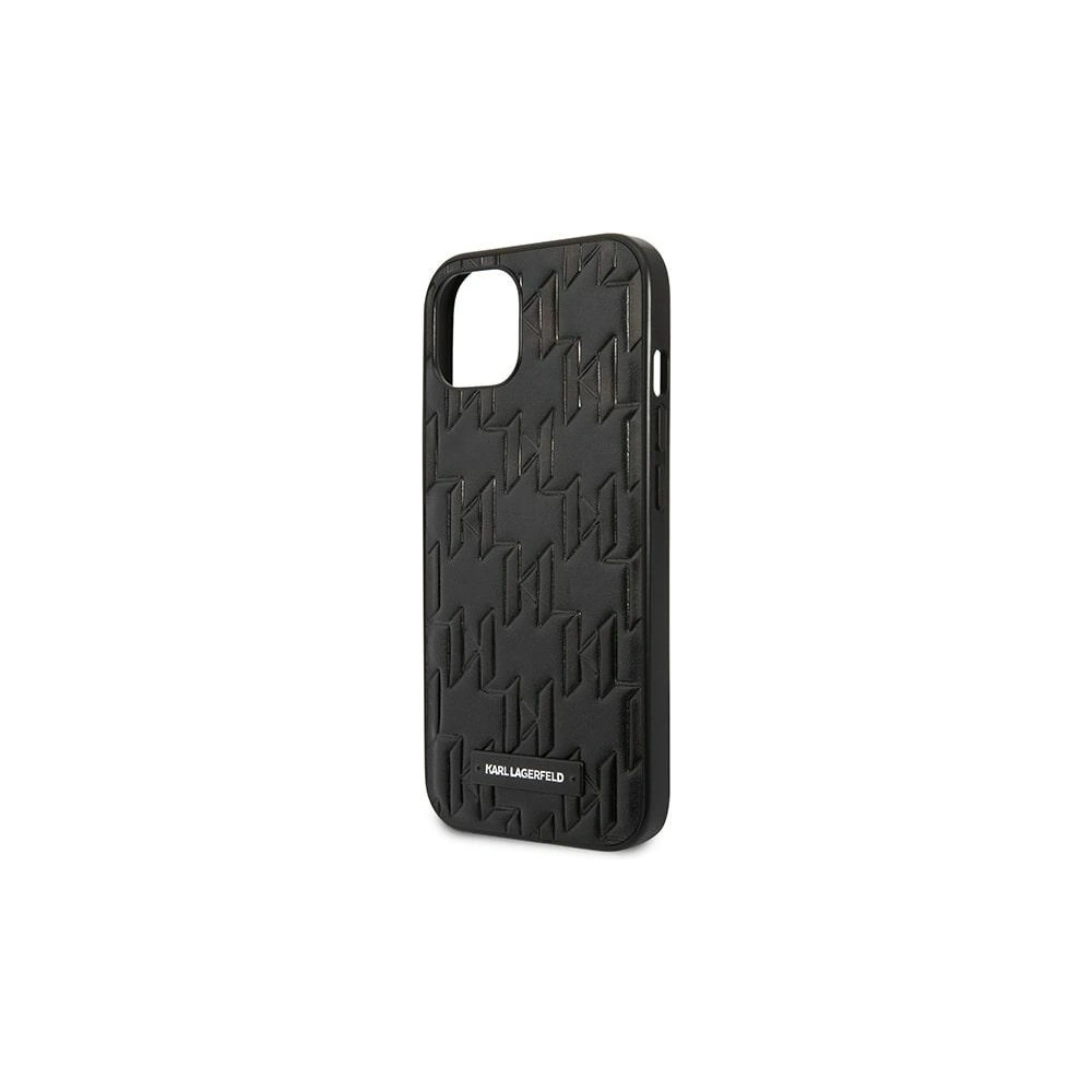 Hurtownia GSM - Etui Karl Lagerfeld KLHCP13SMNMP1K Apple iPhone 13 mini hardcase černý/black Monogram Plaque - KLD1103 - {ean13} - Hurt