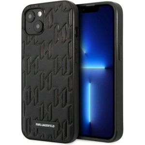 Hurtownia GSM - Etui Karl Lagerfeld KLHCP13SMNMP1K Apple iPhone 13 mini hardcase fekete/black Monogram Plaque - KLD1103 - {ean13} - Hurt