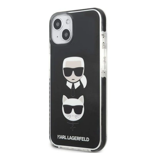 Etui Karl Lagerfeld KLHCP13STPE2TK Apple iPhone 13 mini hardcase czarny/black Karl&Choupette Head